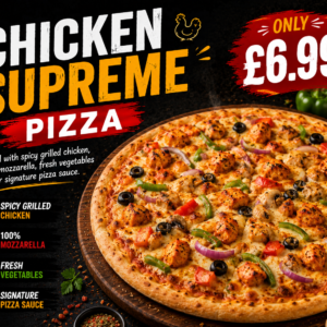 Chicken Supreme Pizza