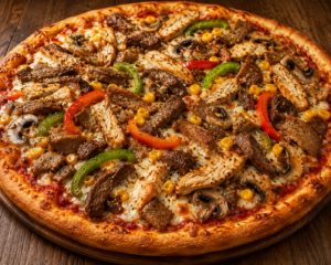 Grillo Special Meat Feast Pizza